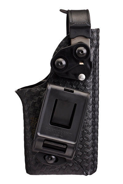 AXON TASER X2 - HOLSTER - SAFARILAND STX BASKETWEAVE LH