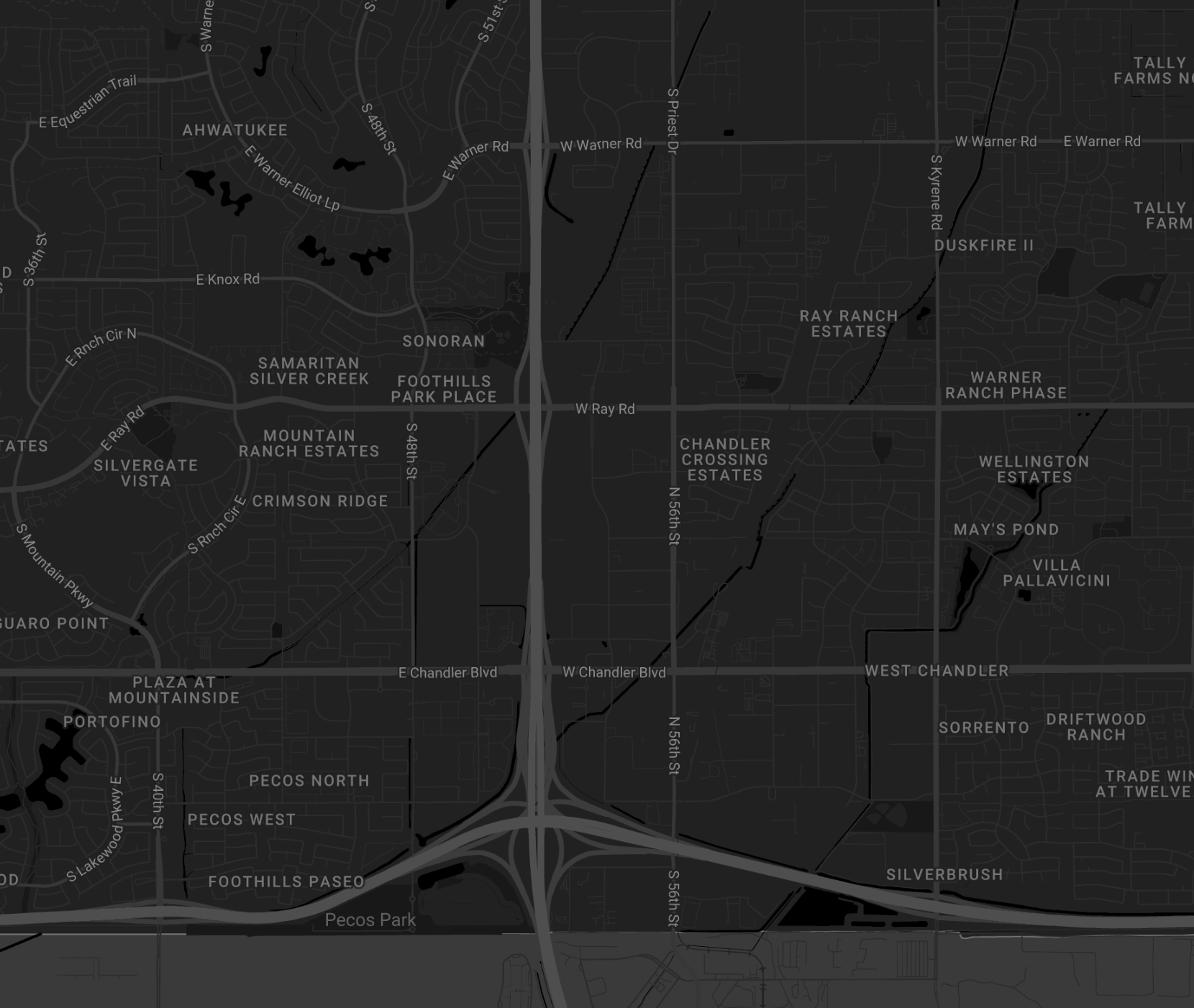 Map of Sportsman's Warehouse Chandler location